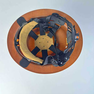 HBC ANSI Z89.1 타입1 클래스 G 경량 유리섬유 광산용 풀 브림 안전모 산업용 건설용 하드 햇 - Product Image 2