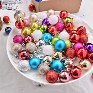 2025 usine nouvelle conception de haute qualité boule de noël suspendue étanche ensemble de boules de noël de haute qualité pour la fête - Product Image 1