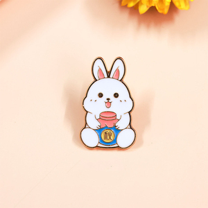 Badges en métal argenté promotionnels, emblèmes personnalisés, épingles à revers en émail doux pour le sport, l'amour, la mode, les thèmes animaliers - Personnalisés - Product Image 6