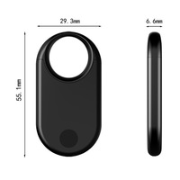 Dispositif anti-perte et anti-chute, alternative à l'Airtag, certifié MFi, compatible avec la fonction Localiser, traceur GPS pour voiture, batterie 240 mAh, logo personnalisable