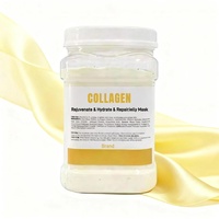 Masque facial en poudre modelante coréenne OEM ODM sous marque privée - Collagène pour tous types de peaux, certifié ISO GMP, durée de conservation de 3 ans, usage domestique