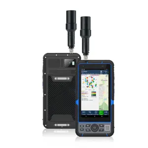 Hugerock tablet g60m android robusto, tablet industrial ip67 à prova d' água portátil rtk gps gnss antena pda preço