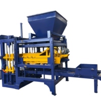 Machine de formage de produits de maçonnerie QT4-15B pour les unités de construction en béton, les matériaux de pavage et les applications de construction