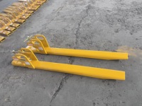 Fourches à palettes pour chargeur frontal, accessoires pour mini-tracteurs pour la manutention de bois et de palettes
