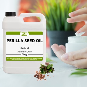 Оптовая продажа, масло для перевозки сыпучих органических 100%, чистое масло для перевозки семян периллы, оптом для кожи и ухода - Product Image 4