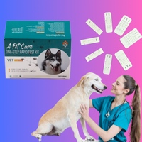 Snelle diagnostische Giardia Ag Rapid Test Kit Giardia Antigeen Rapid Test voor honden- en kattenziekten Veterinair instrument