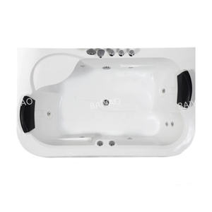 Baignoire Spa <span class=keywords><strong>Jacuzzi</strong></span> d'Intérieur à Bulles avec Lumières LED Prix Usine pour 2 Personnes - Product Image 2