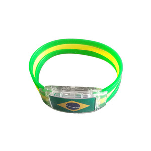 Pulseras de Silicona con Luces LED HLC, Artículos de Fiesta Patrióticos, Pulsera del Equipo Argentino para Aficionados al Fútbol - Product Image 6
