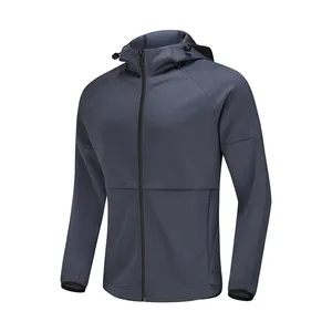 Custom your design men's outdoor fast dry running zipper jackets