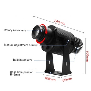 Lvd/ISO/<span class=keywords><strong>CE</strong></span> ngoài trời không thấm nước giáng sinh Logo chiếu 30 wát LED <span class=keywords><strong>gobo</strong></span> chiếu ánh sáng - Product Image 5