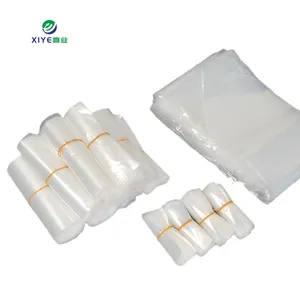 Personalizado Pe alta pressão transparente filme plástico embalagem saco impermeável grande grosso Pe saco liso