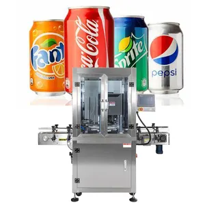 Soda automática pode selar máquina alta velocidade alumínio metal lata aferidor