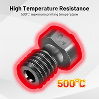 CoLiDo Bambu Lab A1/H2D/A1 Min Nozzle Hotend Suku Cadang Printer 3D dengan Nozzle 0.2/0.4/0.6/0.8mm Kondisi Baru Ditingkatkan