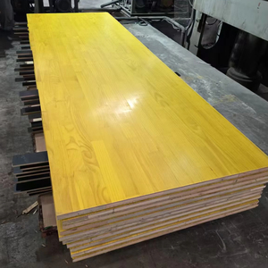Panel de Encofrado de Triple Capa de Abeto, Pino y Abeto de 21mm/27mm, Paneles de Encofrado de Hormigón de Tres Capas Amarillos / Tablero Fenólico - Product Image 2