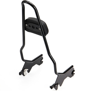 Vente chaude chrome motos <span class=keywords><strong>chopper</strong></span> grand détachable sissy bar coussin de siège dossier arrière en vente - Product Image 3