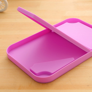 Single-sided vanity <b>mirror</b>, portable <b>mirror</b>, <b>tabletop</b> makeup <b>mirror</b>, simple folding portable princess <b>mirror</b>. - Product Image 2
