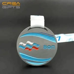 Épingle de médaille de cyclisme personnalisée coinpower champions médaille de hockey sur gazon chapelet centre médaille saint charbel benoît