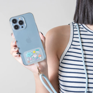 Nhà máy tùy chỉnh logo rõ ràng TPU điện thoại <span class=keywords><strong>Tether</strong></span> Pad vá chống mất điện thoại phổ <span class=keywords><strong>Tether</strong></span> Tab điện thoại dây buộc vá pad cho dây buộc - Product Image 6