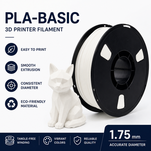 Filamento PLA Básico de 1.75mm para Impresora 3D, Material de Impresión FDM Fácil de Usar, 1kg de Filamento PLA 3D - Product Image 2