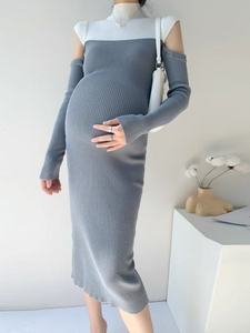 Impresionante Camiseta Interior Midi para Mujer Madura, Elegante Estilo Francés, Manga Larga, Cintura Alta, Transpirable, Cuello Asimétrico - Product Image 6