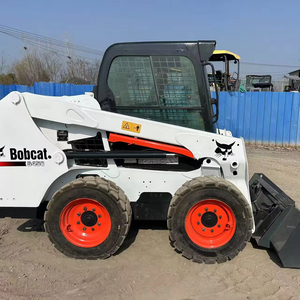 Cargadora Compacta Bobcat S450 Usada a Bajo Precio, Cargadora Bobcat de Segunda Mano en Buenas Condiciones para la Venta - Product Image 1