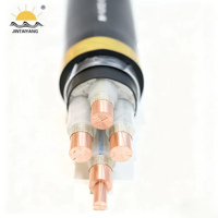 Cables de Alimentación de Bajo Voltaje con Conductor de Cobre, Aislamiento XLPE y Revestimiento de PVC para Construcción, Transmisión y Distribución de Energía Informática