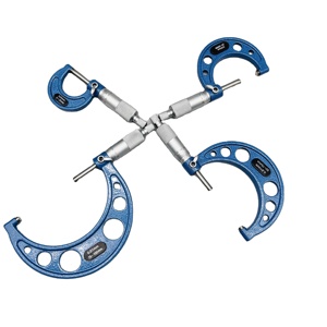 Set di micrometri esterni di tipo rotondo imperiale da 0.01mm 0-100mm 0-4 \" - Product Image 2