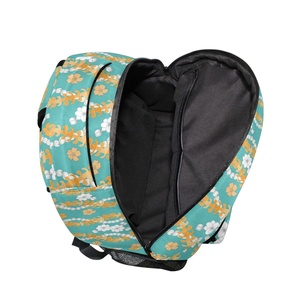 Hawaiian Puakenikeni Lei Flower Custom Design Teenager Student <b>School</b> Bag <b>Backpack</b> for Girls - Product Image 4