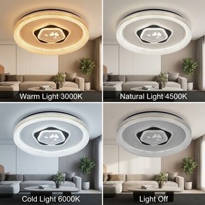Plafonnier Chic avec Détail Silhouette Flottante, Polyvalent pour Salon et Couloir, Installation Facile, Qualité Supérieure Garantie, Luminaire - Product Image 2