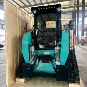 मुफ्त शिपिंग हाइड्रोलिक स्किड स्टीड लोडर ऑर्चर्ड सभी-इलाder स्क्वीड स्टीड लोडर होम सीट प्रकार रबर ट्रैक स्केड - Product Image 3