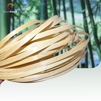 BLOOMFUTURE Bandes de bambou naturelles faites à la main – Matériel artisanal au design traditionnel, applications polyvalentes pour la décoration de mariage et les projets étudiants