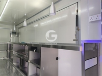 Etodevice Remorque de cuisine mobile fermée de 16,4 pieds avec fourgonnette alimentaire en acier galvanisé à vendre aux États-Unis