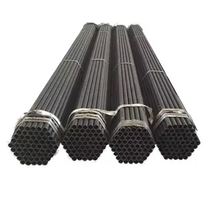 Erw Spiral Steel Tube Ssaw Carbon Welded Pipe Large Diameter Q235B Erw Black Carbon Steel Pipe
