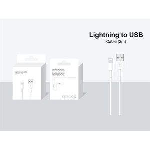 Câble Lightning vers USB 2m, charge rapide et synchronisation des données pour iPhone - Product Image 2