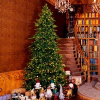 Arbre de Noël artificiel de qualité supérieure en PVC et PE mélangés, décorations de Noël pour la maison et les fêtes