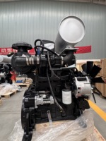 Moteur diesel d'origine Dongfeng Cumins 4BTA3.9-C130 4 cylindres 3,9 L refroidi par eau Euro 2 pour chargeuse sur pneus et grue