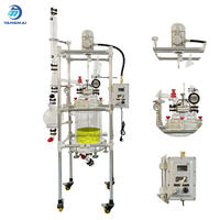 Reactor de Vidrio de Doble Pared de Gran Capacidad Yangmai YMGX-20EX, 20L, Diseño Automático, Ecológico y Resistente a la Corrosión para Uso Fino