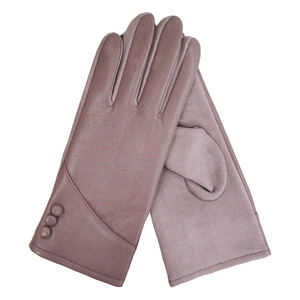 Gants d'hiver tactiles à écran tactile, prix abordable, vente chaude, avec bouton, en gros, gants de cyclisme en cuir tendance pour l'extérieur - Product Image 5