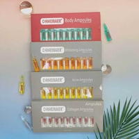 Ampoules liquides de peptides 5ml*10pcs, sérum collagène, ampoules blanchissantes pour le visage et le corps, anti-âge, hydratantes, traitement de l'acné, traitement des taches
