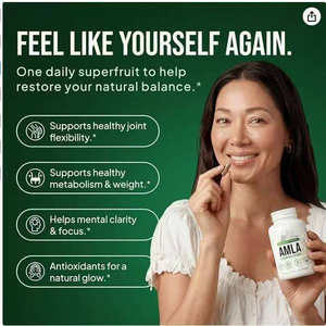 Capsules d'extrait de superfruits Amla OEM – Antioxydant naturel de fruit d'Amla pour le soutien immunitaire, cutané et digestif – Complément bien-être quotidien 2 - Product Image 2