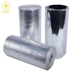 Nhôm lá mỏng nhiều lớp XPE bọt vật liệu cách nhiệt cho bức tường mái hai lớp 6 mét 8 mét Custom made - Product Image 4