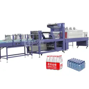 Factory supplier automatic water bottle pallet heat shrink wrapping machine