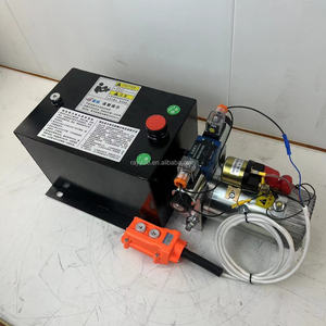Groupe <span class=keywords><strong>hydraulique</strong></span> avec vanne de commande à distance par câble - <span class=keywords><strong>12V</strong></span>/24V CC simple/double action <span class=keywords><strong>pour</strong></span> <span class=keywords><strong>remorque</strong></span> basculante OEM - Product Image 4