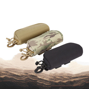 Stock en grande quantité étui à lunettes rigide en nylon tactique personnalisé système Molle sac à fermeture éclair étanche sacs de taille - Product Image 5