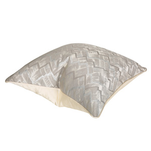 Fodere per <span class=keywords><strong>Cuscini</strong></span> <span class=keywords><strong>Grigio</strong></span> Argento Prezzo di Fabbrica 45x45 50x50, Federe Decorative di Lusso Quadrate per Divano Soggiorno - Product Image 4