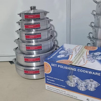 LOVFE Ensemble de 12 casseroles et poêles en aluminium forgé antiadhésif de haute qualité pour la cuisine