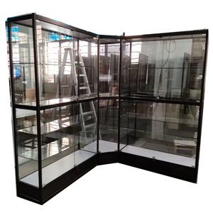 Tùy chỉnh có thể điều chỉnh gương được hỗ trợ tủ trưng bày đồ trang sức với đèn <span class=keywords><strong>LED</strong></span> chiếu sáng cho các cửa hàng đồ trang sức - Product Image 3