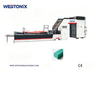 Machine à laminer automatique à grande vitesse WESTONIX avec moteur électrique, 160 m/min, système de lamination à chaud pour l'emballage papier-plastique