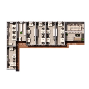 Qingdao conteneur d'expédition préfabriqué, maison pour <span class=keywords><strong>étudiant</strong></span>s, kits de vie scolaire, prix bas - Product Image 6
