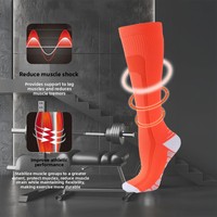 Chaussettes de compression pour femmes et hommes, circulation 15-20 mmHg, meilleures chaussettes de soutien pour les mollets, pour le cyclisme et le sport, directement de l'usine.